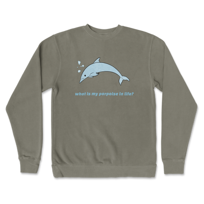 Independent Clothing Co. Crew Neck Porpoise in Army