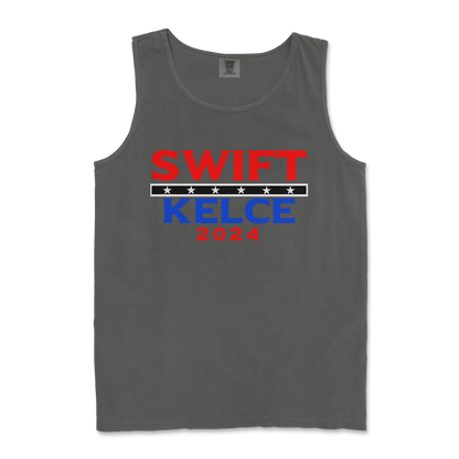 Comfort Colors Tank Top Swift Kelce 2024 in Pepper