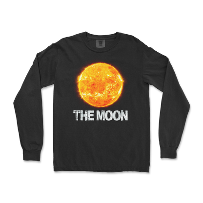 Comfort Colors Long Sleeve the moon in Black