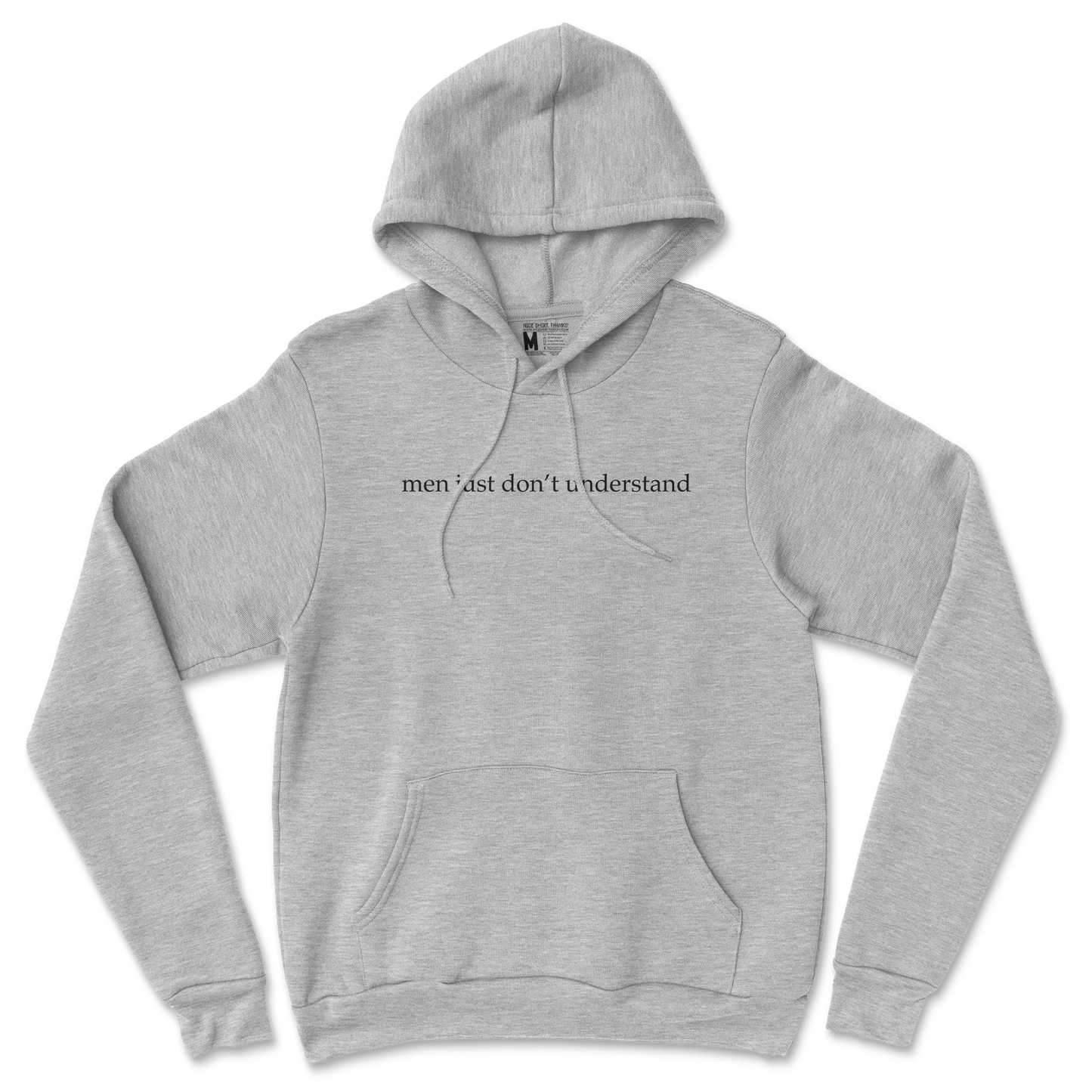 Gildan SoftStyle Hoodie Men Dont Understand in Sports Grey