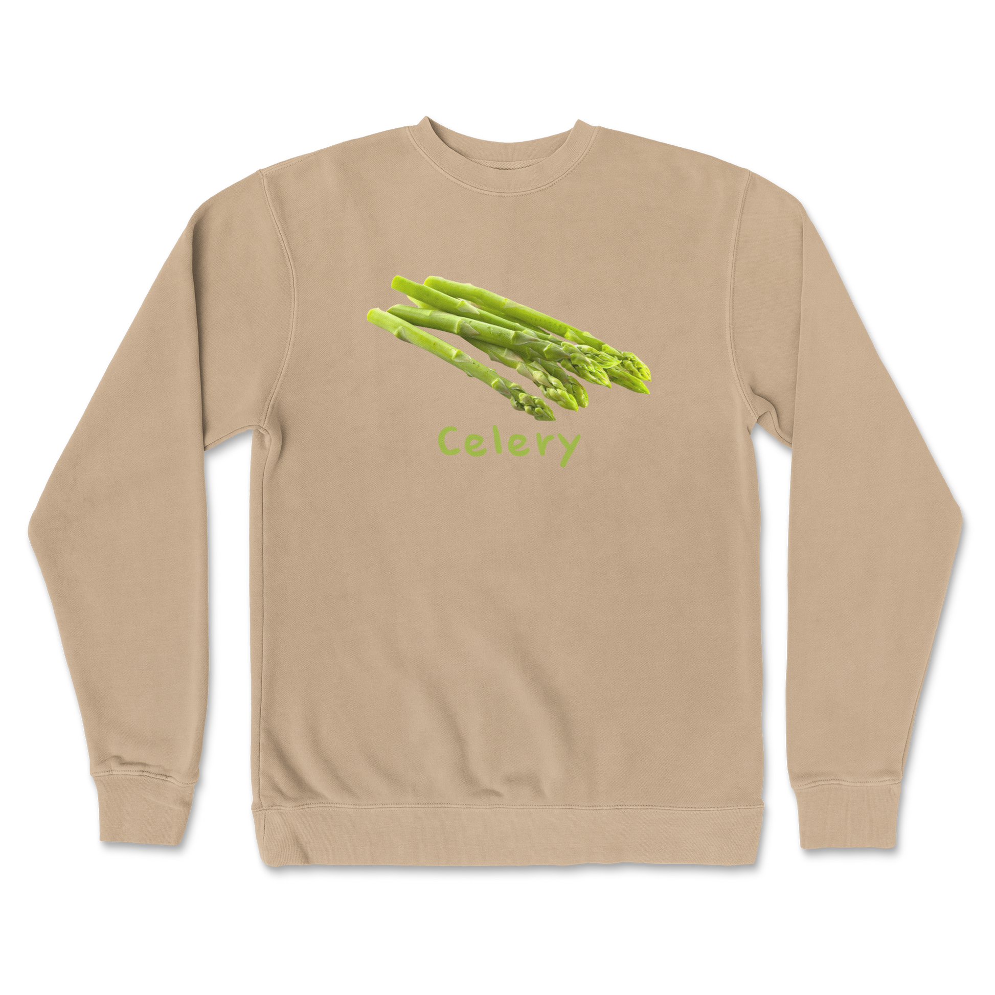 Independent Clothing Co. Crew Neck Celery in Sandstone