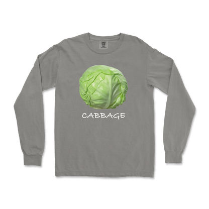 Comfort Colors Long Sleeve Cabbage in Grey