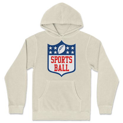 Independent Clothing Co. Hoodie Sports Ball in Ivory