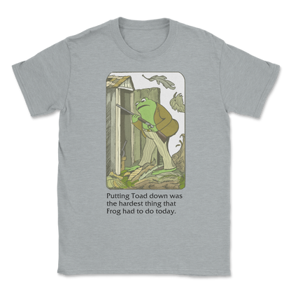 The Nice Shirt T-Shirt Frog and Toad  in Sport-Grey