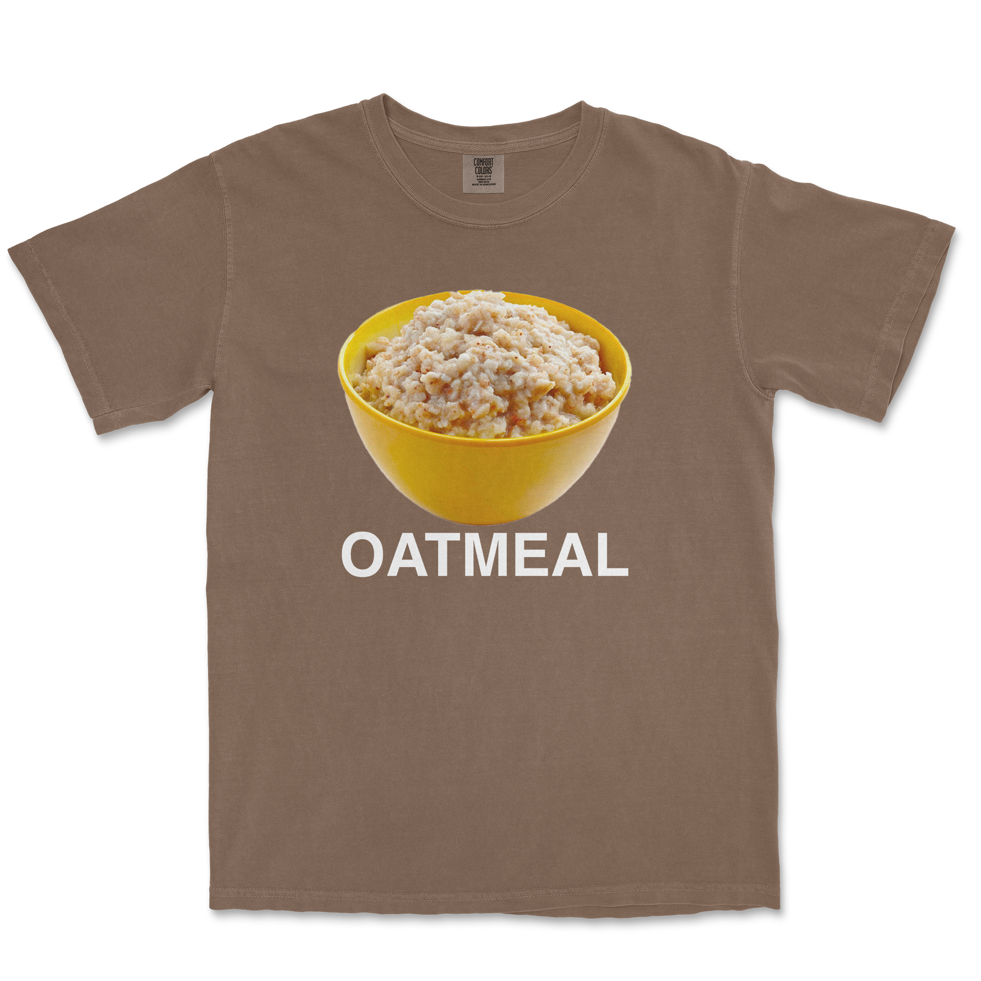 Comfort Colors T-Shirt Oatmeal in Espresso