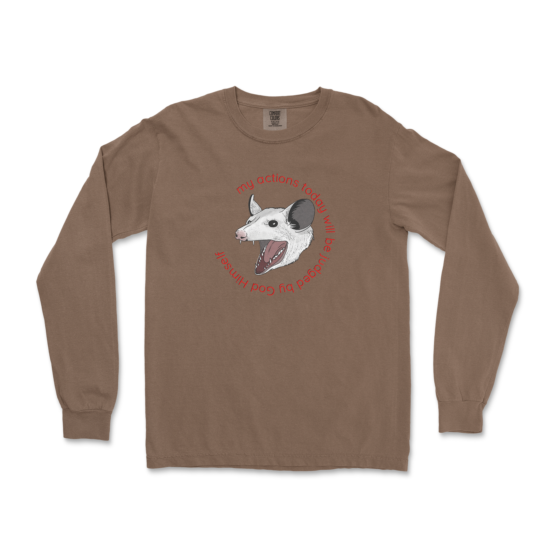 Comfort Colors Long Sleeve in Espresso