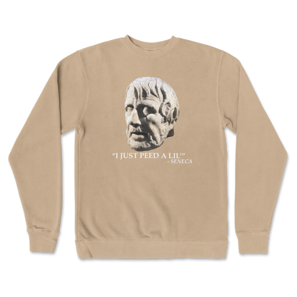 Independent Clothing Co. Crew Neck Seneca Pee in Sandstone