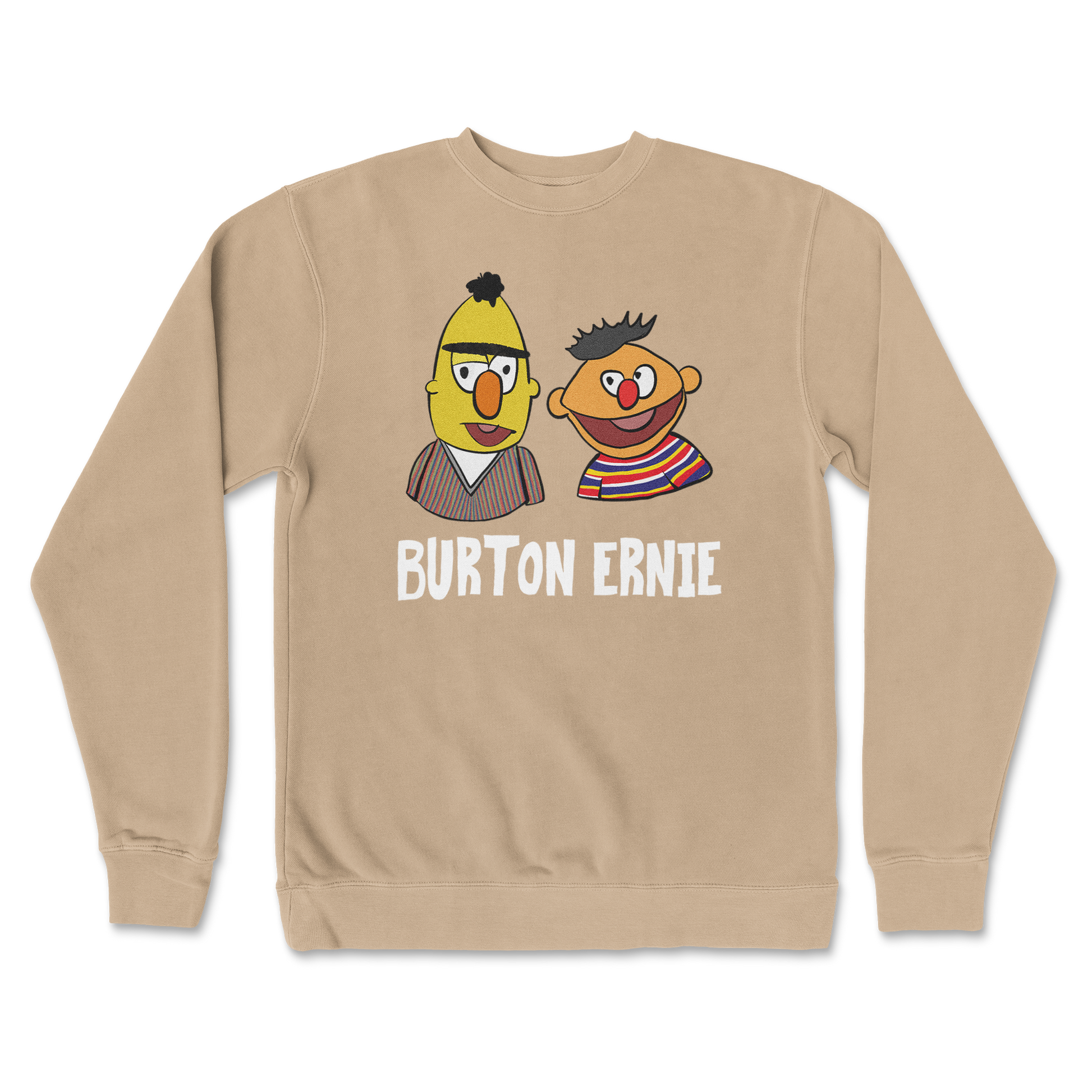 Independent Clothing Co. Crew Neck Burton Ernie in Sandstone