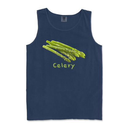 Comfort Colors Tank Top Celery in TrueNavy