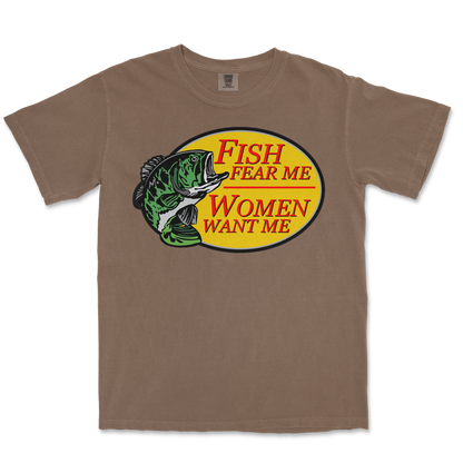 Comfort Colors T-Shirt For The Fishermen in Espresso