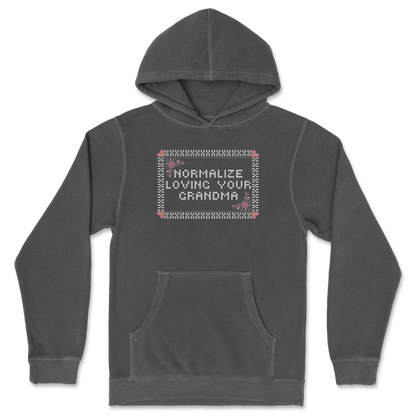 Independent Clothing Co. Hoodie Cross Stitch in Black