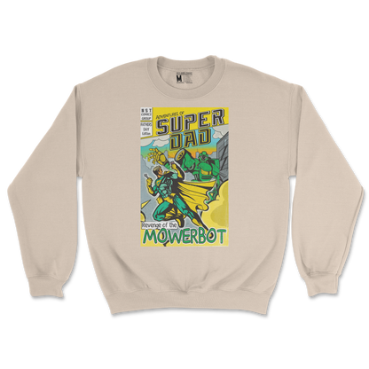 Gildan SoftStyle Crew Neck Super Dad in Sand