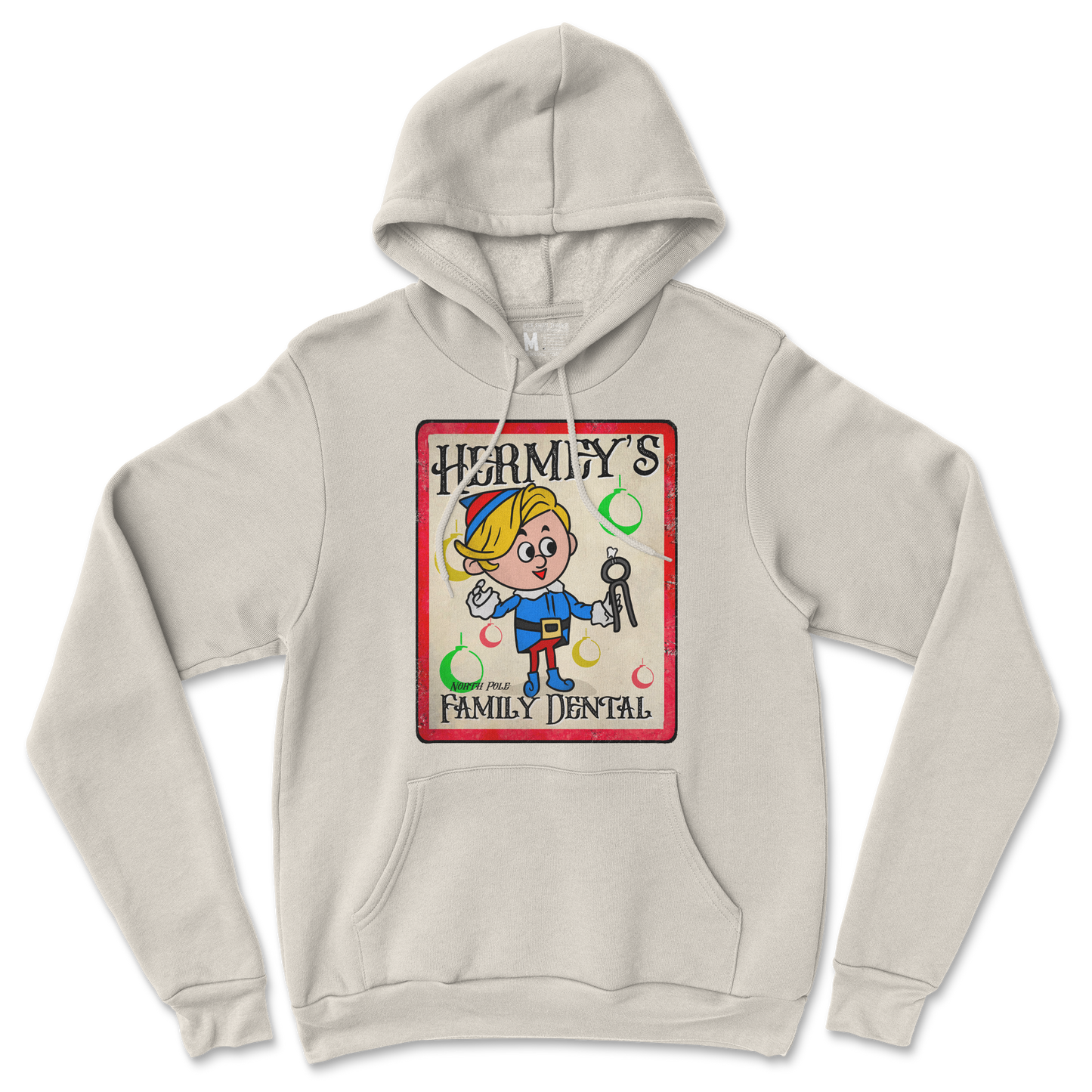 Gildan SoftStyle Hoodie Hermey's Family Dental  in Sand