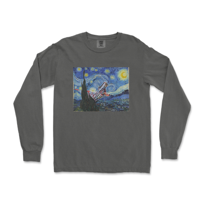 Comfort Colors Long Sleeve Van Gogh but Cooler in Pepper