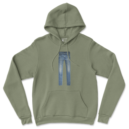 Gildan SoftStyle Hoodie Pants in Military Green