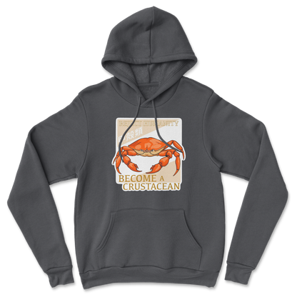 Heavy Blend Hoodie Embrace the Crab in Black
