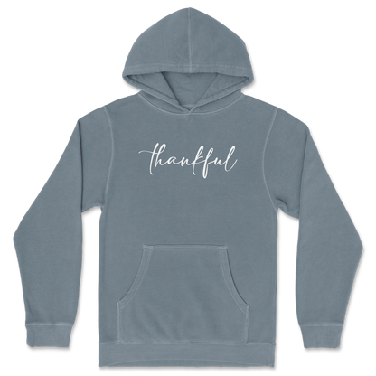 Independent Clothing Co. Hoodie Thankful  in Blue-Magic