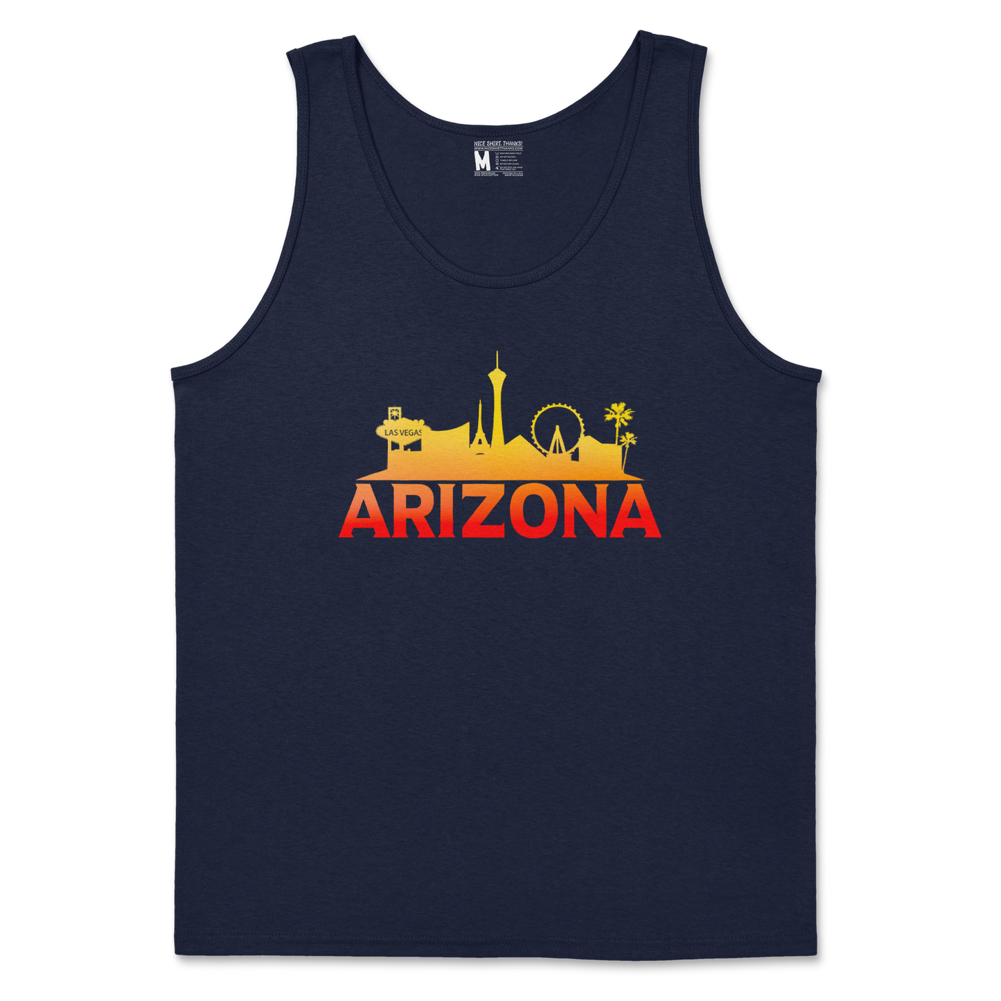 Gildan SoftStyle Tank Top in Navy