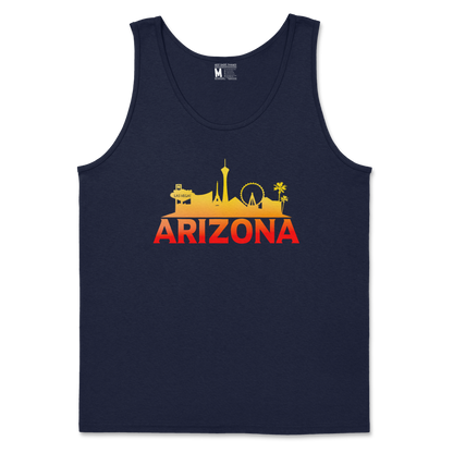 Gildan SoftStyle Tank Top in Navy