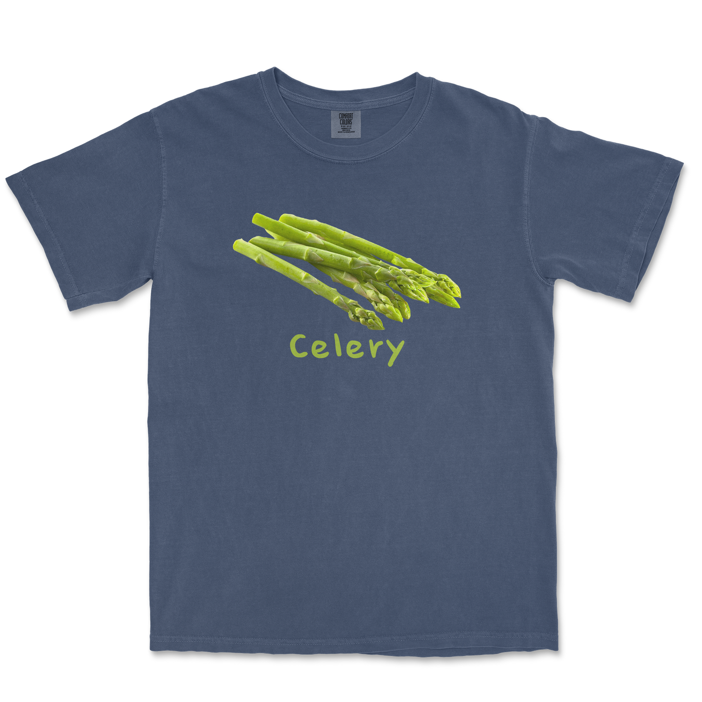 Comfort Colors T-Shirt Celery in Midnight