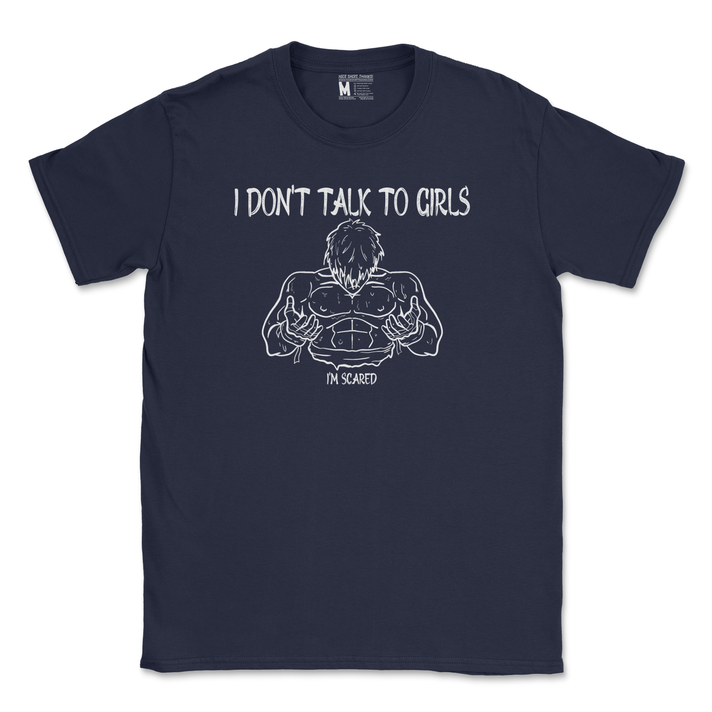 Gildan SoftStyle T-Shirt Gym Shirt in Navy