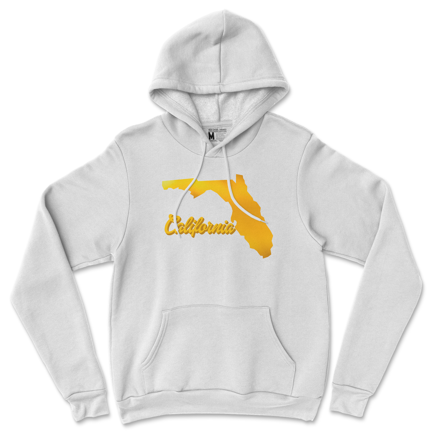 Gildan SoftStyle Hoodie California in White