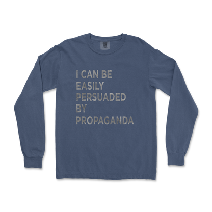 Comfort Colors Long Sleeve Propaganda in Midnight