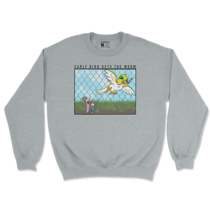 Gildan SoftStyle Crew Neck Early Bird in Sports Grey