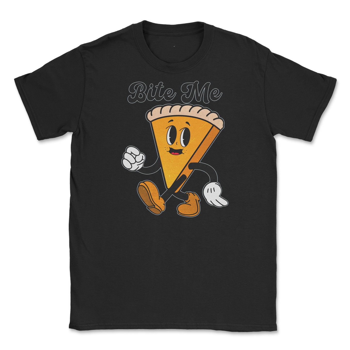 Gildan SoftStyle T-Shirt Bite Me  in Black