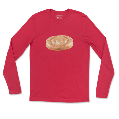 Gildan SoftStyle Long Sleeve Honey Bun in Red