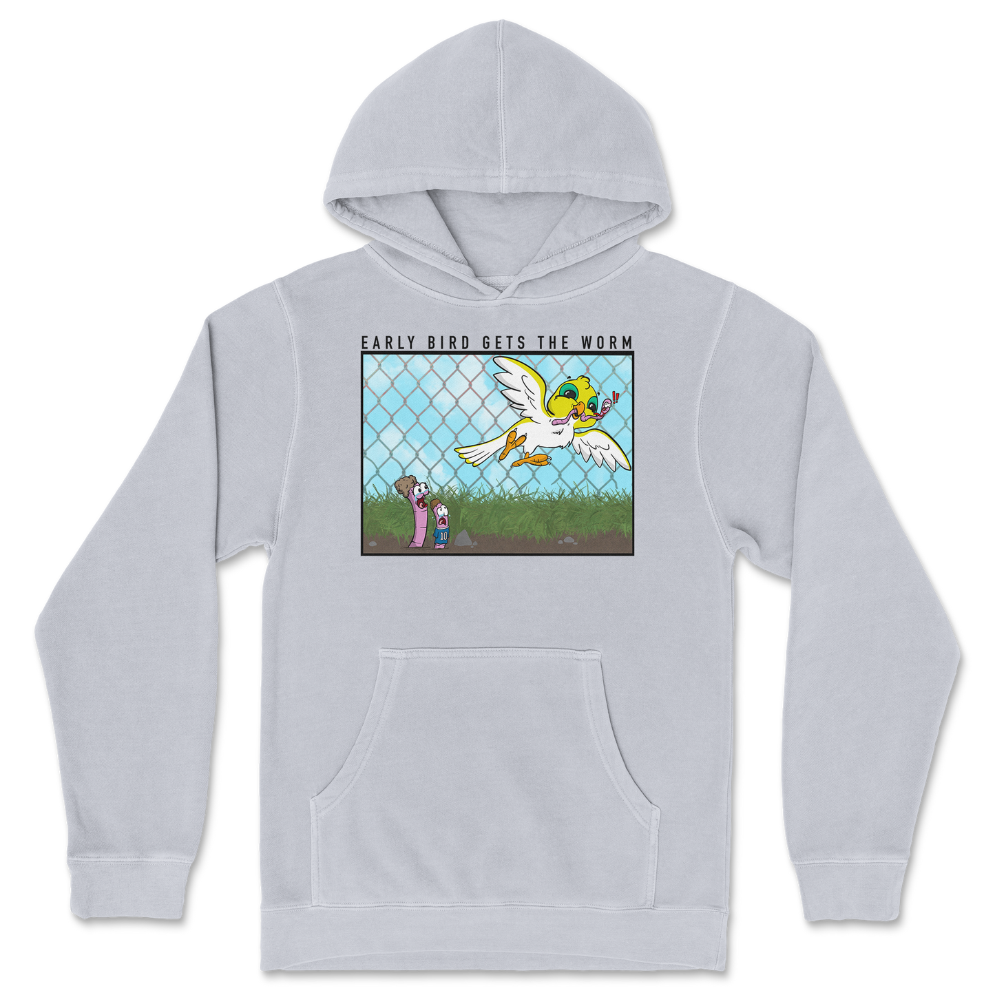 Independent Clothing Co. Hoodie Early Bird in GreyHeather