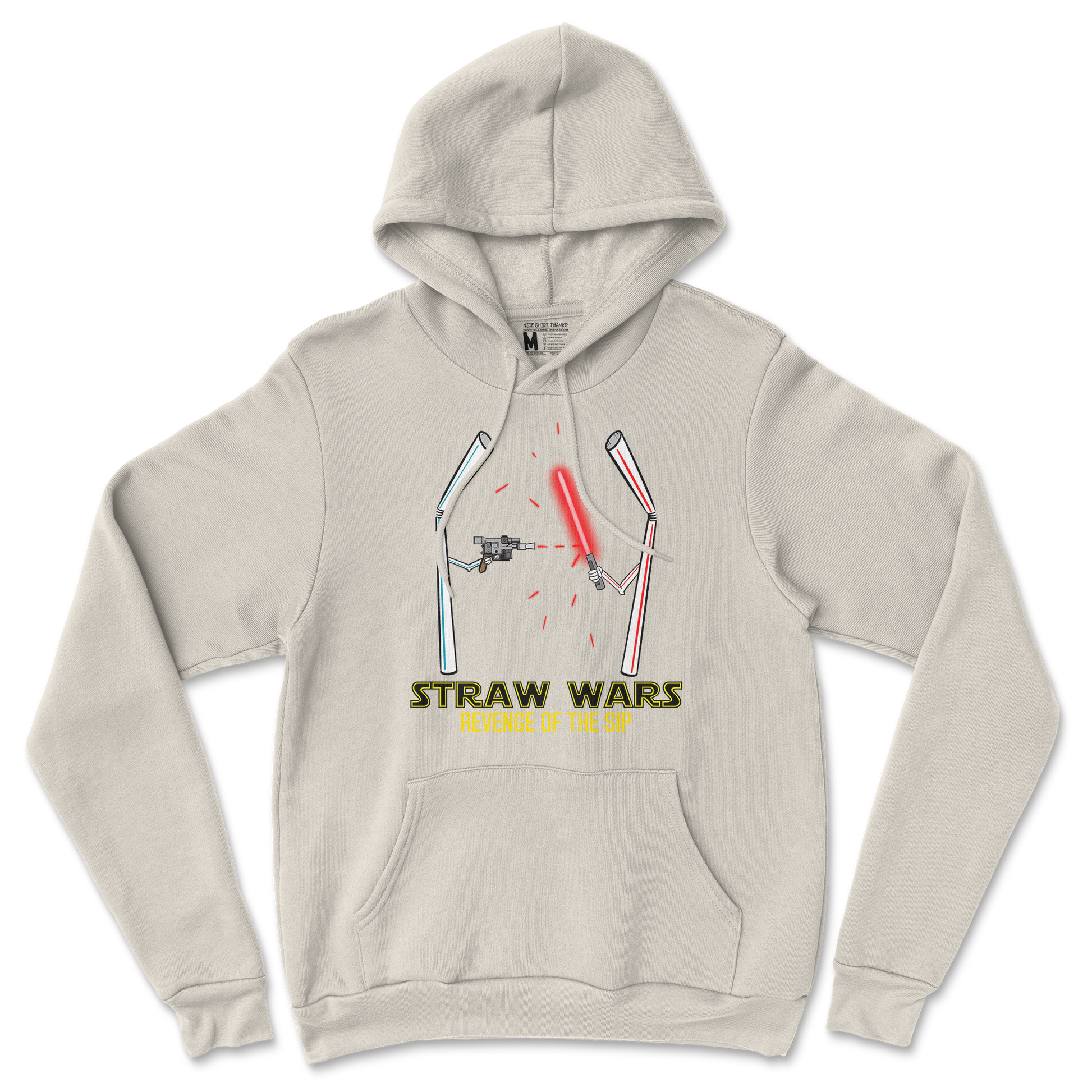 Gildan SoftStyle Hoodie Straw Wars in Sand