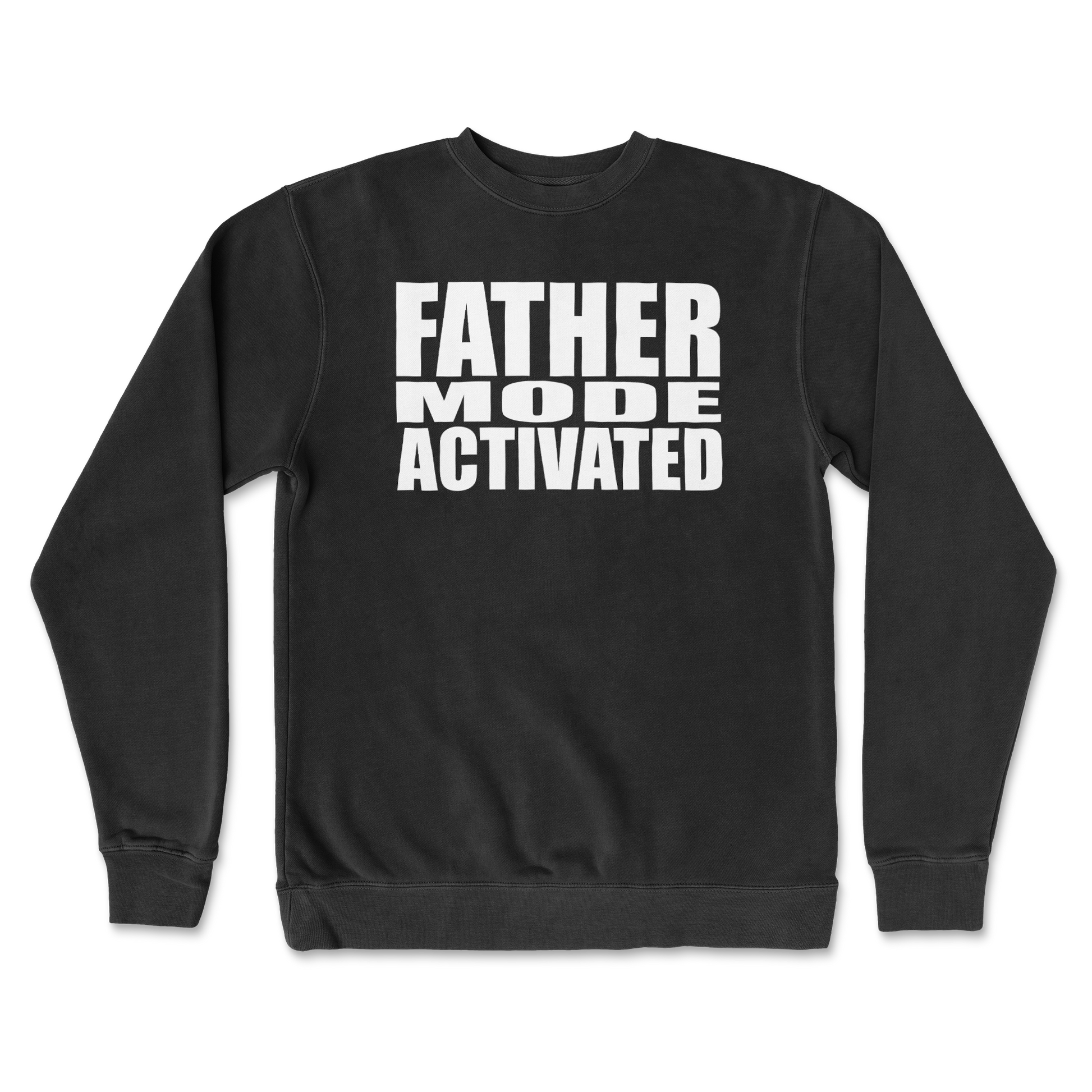 Independent Clothing Co. Crew Neck Father Mode Activated in Black