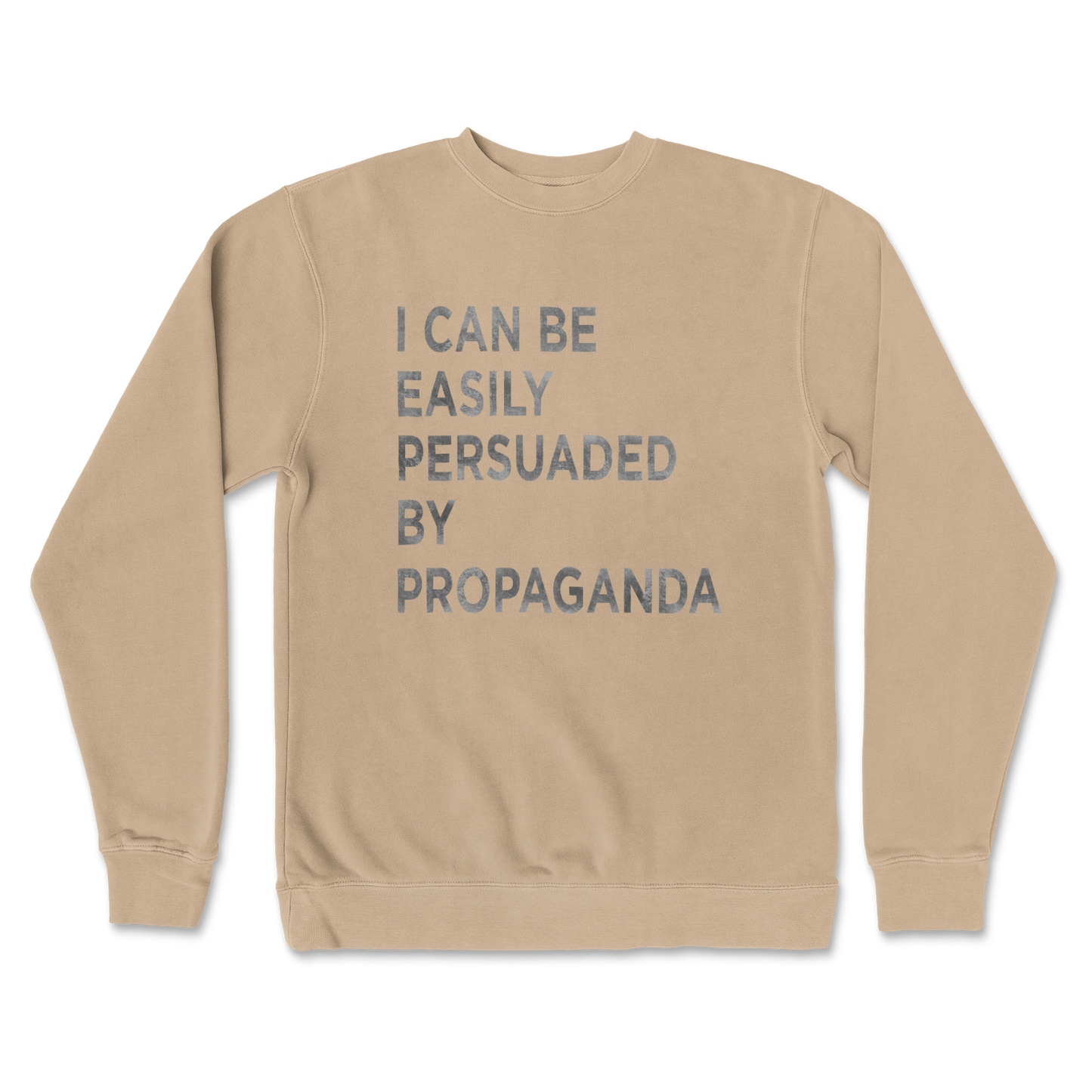 Independent Clothing Co. Crew Neck Propaganda in Sandstone