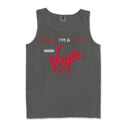 Comfort Colors Tank Top Mobile Virgin in Pepper