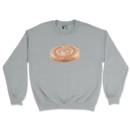 Gildan SoftStyle Crew Neck Honey Bun in Sports Grey