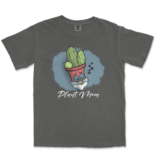 Comfort Colors T-Shirt Plant Mom 2 in Pepper