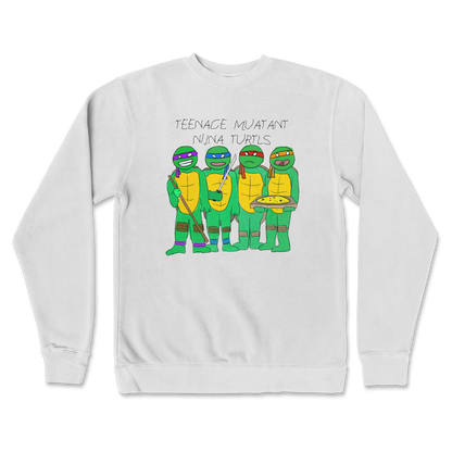 Independent Clothing Co. Crew Neck Ninja Turtles in White