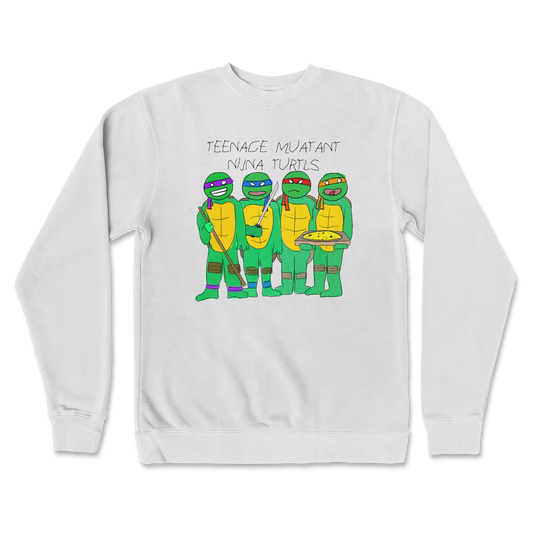 Independent Clothing Co. Crew Neck Ninja Turtles in White