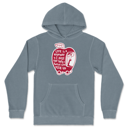 Independent Clothing Co. Hoodie Life Is A Highway  in Blue-Magic