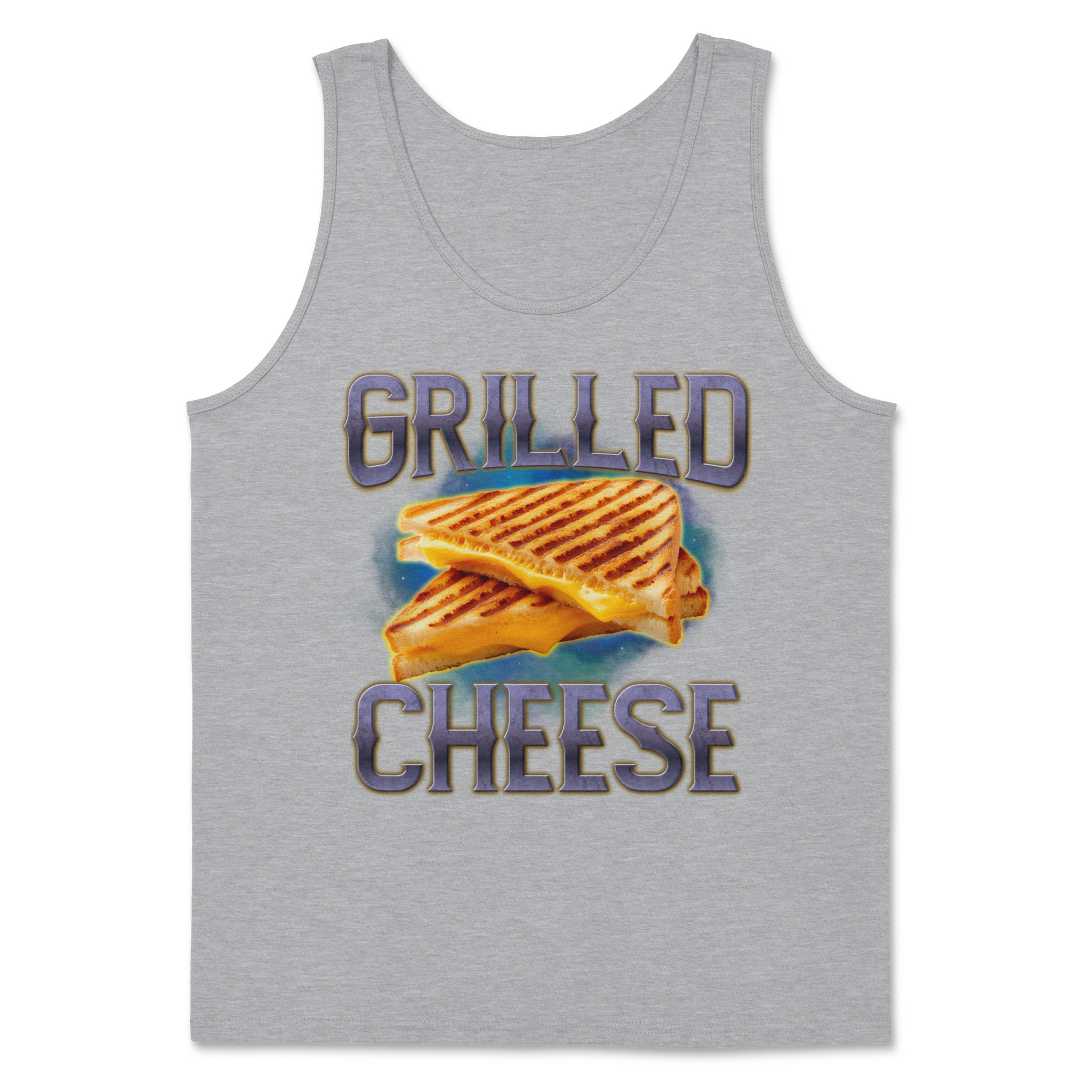 The Nice Shirt Tank Top Grilled Cheese  in Sports-Grey