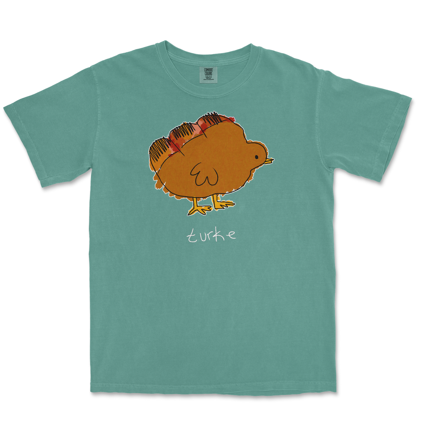 Comfort Colors T-Shirt Turke in Light-Green