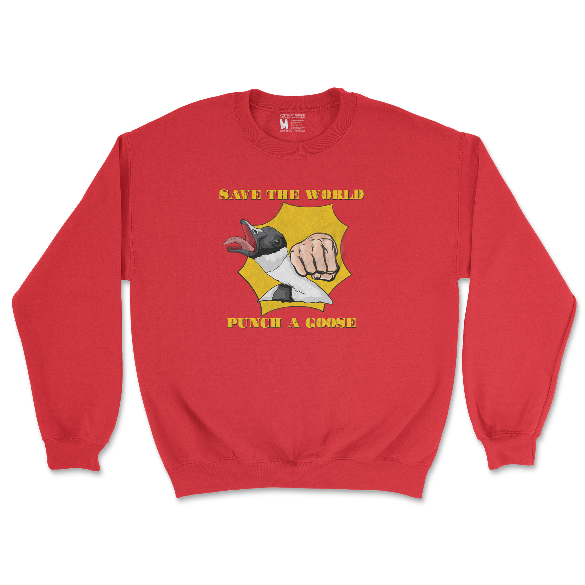 Gildan SoftStyle Crew Neck in Red