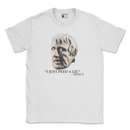 Gildan SoftStyle T-Shirt Seneca Pee in White