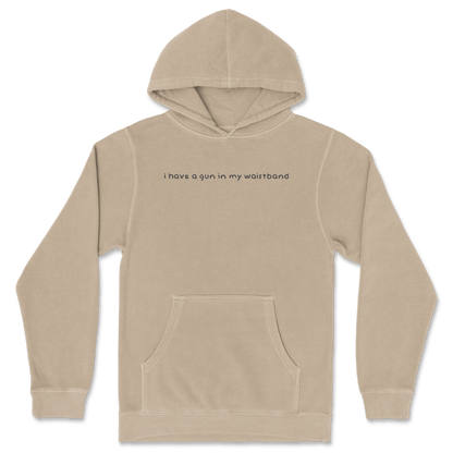 Independent Clothing Co. Hoodie Gun in The Waistband in Sandstone