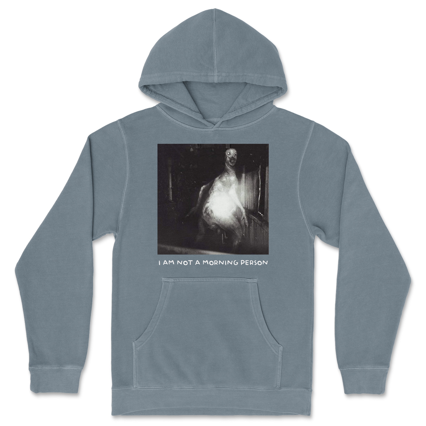 Independent Clothing Co. Hoodie Not A Morning Person in BlueMagic