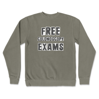 Independent Clothing Co. Crew Neck Free Colonoscopy Exams in Army