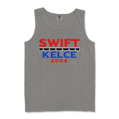 Comfort Colors Tank Top Swift Kelce 2024 in Grey