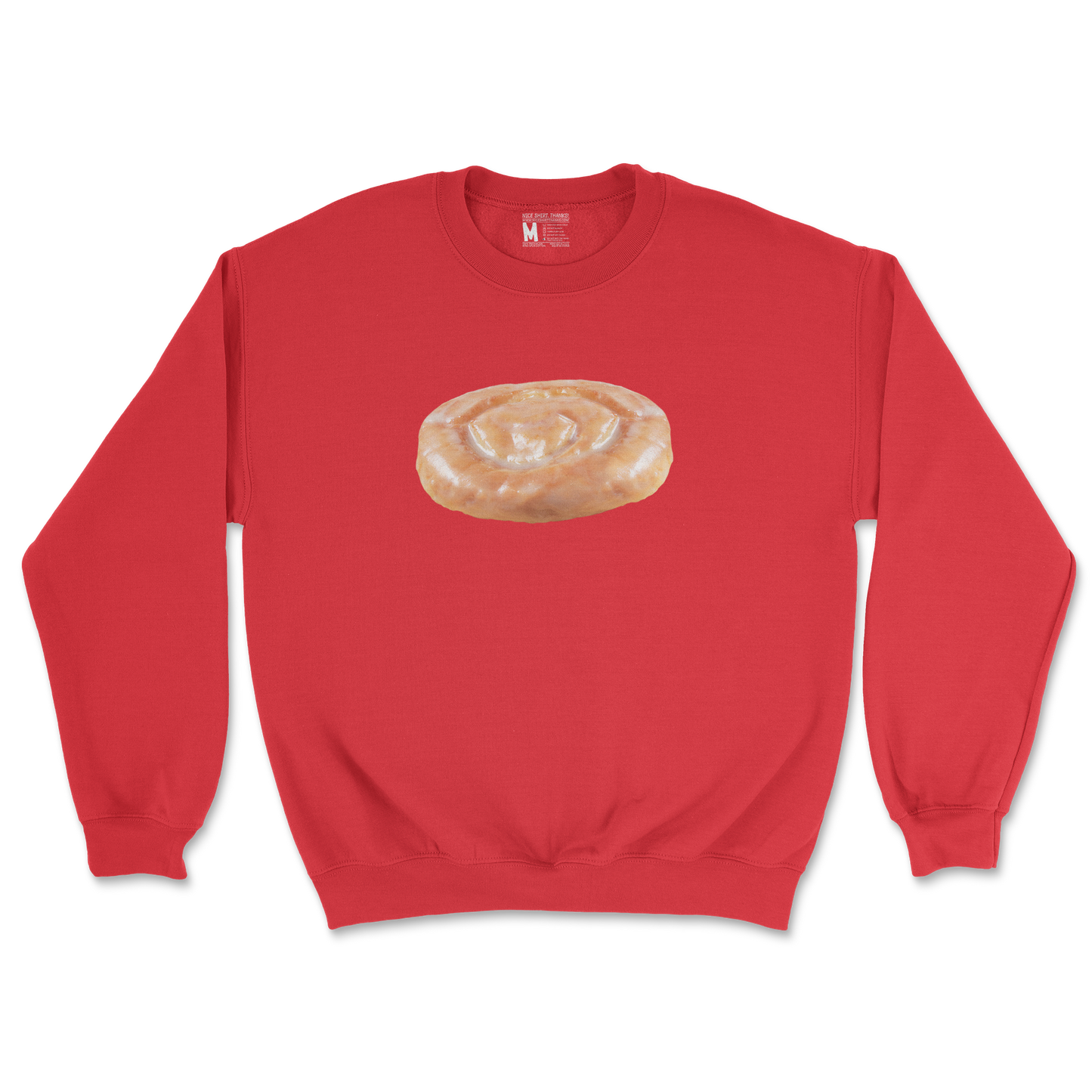 Gildan SoftStyle Crew Neck Honey Bun in Red