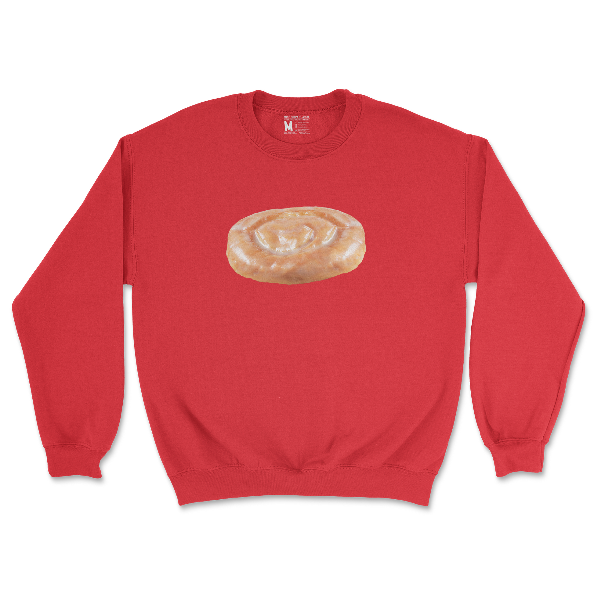 Gildan SoftStyle Crew Neck Honey Bun in Red